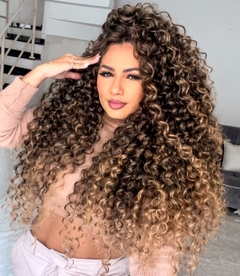 CABELO IMPORTADO E HUMANIZADO BRUNA T1B30/27 pontas MEL na internet