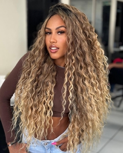 CABELO IMPORTADO HUMANIZADO - BRUNA COR LINEN 119 - COMPANHIA DOS CABELOS OFICIAL