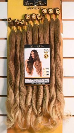 CABELO IMPORTADO 50% HUMAN HAIR ONDAS BEYONCE T-FCYAN(32) - comprar online