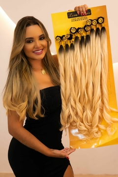 CABELO IMPORTADO 50% HUMAN HAIR ONDAS TT2/613