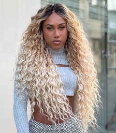 CABELO IMPORTADO LOIRO PLATINADO RAIZ ESFUMADA - BRUNA TT2/613