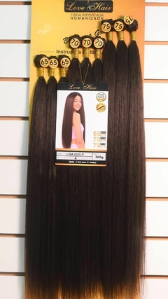 CABELO IMPORTADO 50% HUMAN HAIR LISA GUILS 4