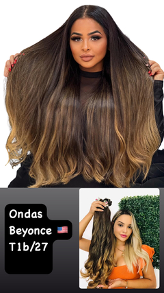 CABELO IMPORTADO ONDAS BEYONCE - cor T1b/27