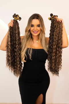 CABELO IMPORTADO 50% HUMAN HAIR BRUNA SP4/27 - comprar online