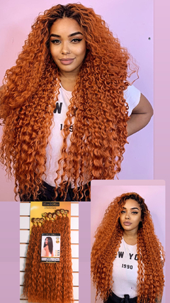 CABELO IMPORTADO E HUMANIZADO RUIVO BRUNA COR 350+1002F+144
