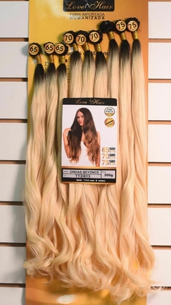 CABELO IMPORTADO 50% HUMAN HAIR ONDAS TT2/613 - comprar online