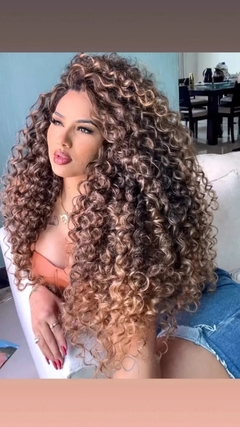 CABELO IMPORTADO E HUMANIZADO BRUNA T1B30/27 pontas MEL - loja online