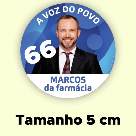 500 Praguinha Adesivos para Campanha Política Personalizado na internet