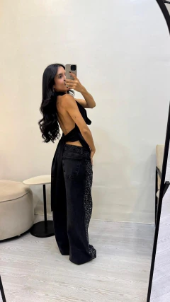 CALÇA JEANS APLICAÇÃO - comprar online