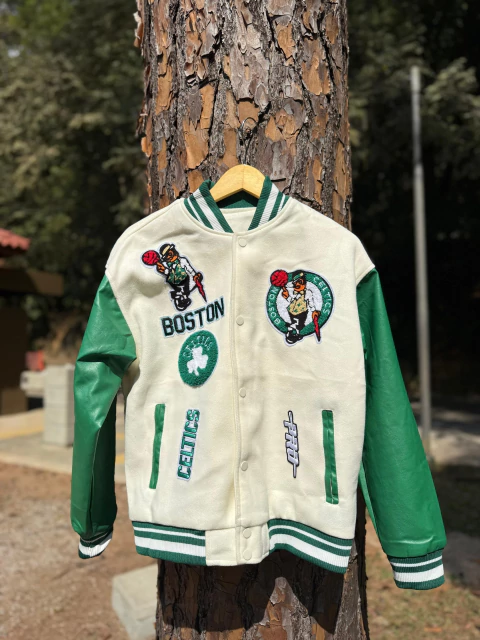 JAQUETA COLLECE NBA - CELTICS
