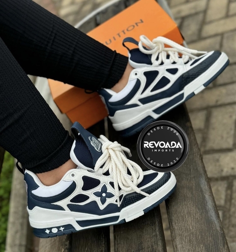 louis vuitton LV skate azul