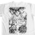 Camiseta Branca - Rei das Maldições - comprar online