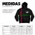 Moletom Preto - Fight - loja online