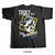 Camiseta Preta - Roundabout Path (Frete/Costas) - M4wave
