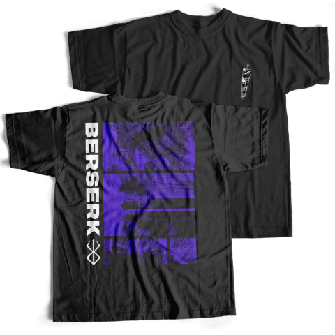 Camiseta Preta - Berserk