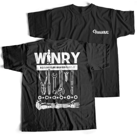 Camiseta Preta - Automail