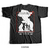 Camiseta Preta - Whatever Happens, Happens - M4wave