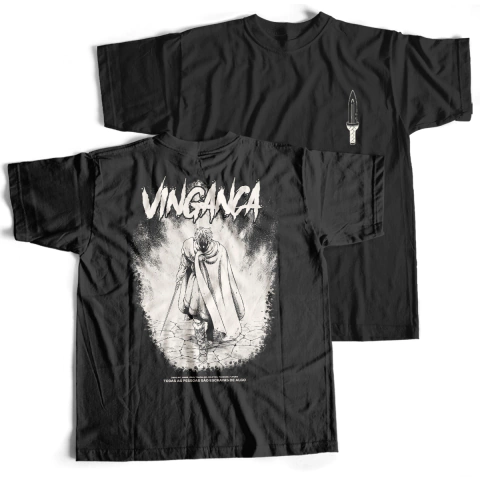 Camiseta Preta - Vingança