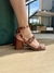 Sandália Feminina Katia Caramelo - Loloa Shoes - Calçados Femininos