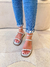 Imagem do Sandália Feminina Flatform Isa Prata