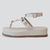 Sandalia Taxas Vick Off-White - Loloa Shoes - Calçados Femininos