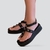 Sandalia Taxas Vick Preto - Loloa Shoes - Calçados Femininos
