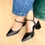 Scarpin Regulador Lateral Preto - loja online