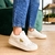 Tênis Vick Hotfix Off-White/Dourado