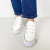 Tênis Feminino Fany Branco/Dourado na internet