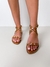 Rasteira Erica Caramelo - comprar online