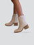 Bota Western Arizona Off-White - Loloa Shoes - Calçados Femininos