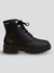 Bota Feminina Coturno Via Uno Preto - comprar online