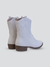 Bota Feminina Baixa Texa Off-White - loja online