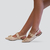 Sapatilha Sling Back Off-White - Loloa Shoes - Calçados Femininos