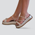 Sandalia Flatform Joy Prata