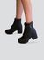 Bota Feminina Fivela Preto
