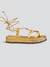 Sandália Feminina Flatform Eva Dourado - comprar online