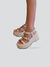 Sandália Plataforma Feminina Livia Off-White - comprar online