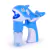 Pistola de Bolhas Musical c/Led Bubble Gun MG-2443 Azul