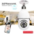 Camera Ip Wifi Infravermelho Lampada 360º Giratoria Bocal - comprar online