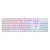 Teclado Mecanico Mitra RGB Branco Switch Azul - K551W-RGB PT-Blue na internet