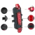 Lanterna Bike Led Recarregável Traseiro USB Vermelho 4 Modos - comprar online