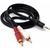 Cabo P2 x 2RCA Estereo 1,50m Knup KP-PR201 - loja online