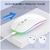 Mouse Sem Fio Recarregavel Wireless Bluetooth RGB 1600 DPI LEY-181