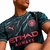 Camisa Puma Manchester City III Third 2023/24 Torcedor Masculino - Preta com Raios Azuis na internet