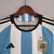 Imagem do Camisa Adidas Argentina I Home Copa do Mundo Catar 2022 Torcedor Masculino - Branca com Azul