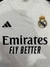 Camisa Adidas Real Madrid I Home 2024/25 Torcedor Masculino - Branca