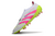 Chuteira Campo Adidas Predator Elite FG - Branco com Rosa - loja online