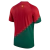 Camisa Nike Portugal I Home Copa do Catar 2022- Torcedor Masculina - Vermelha com Verde - comprar online