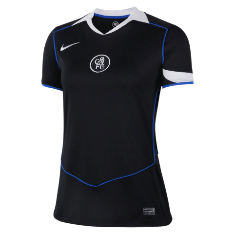 Camisa Chelsea III 25/26 - Torcedor Nike Feminina - Preta - comprar online